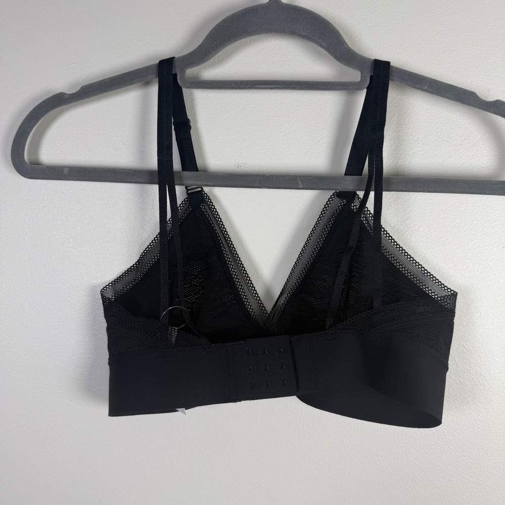 NWT Soma Bralette Lot of 2 Size Small Pink and Black Lace - Picture 7 of 10